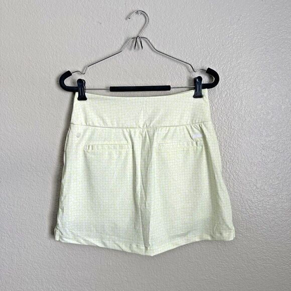 Adidas Golf Skort Womens Size XS Ultimate 365 Print Skirt White Geometric Gym - Picture 2 of 8
